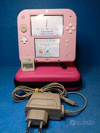 Nintendo 2DS Rosa Con custodia e Gioco 