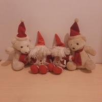 Lotto peluche di Natale.