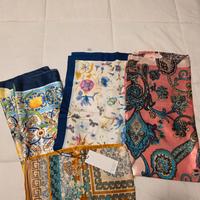 Foulard satin nuovi mai usati