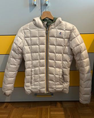 giacca k way double face 10-11 anni