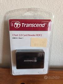  Lettore CFast 2.0 Transcend RDF2 