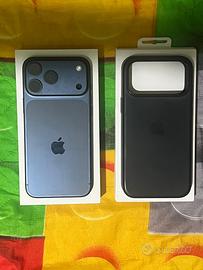 Iphone 17 pro max 256gb blu profondo+cover Apple