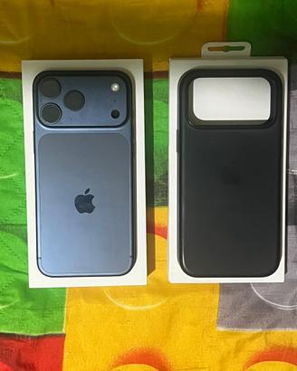 Iphone 17 pro max 256gb blu profondo+cover Apple