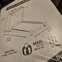 Tapis roulant pieghevole