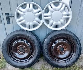 2 Gomme invernali 175/65 R14 82T + 1  Gomma estiva