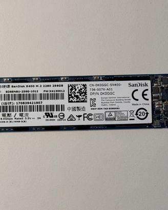 SSD SanDisk M.2 SATA 256GB 2280