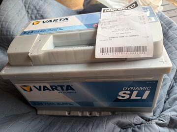 Batteria Nuova Varta dynamic 12V 750 74ah garanzia