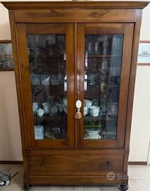 Vetrina legno antico  '800