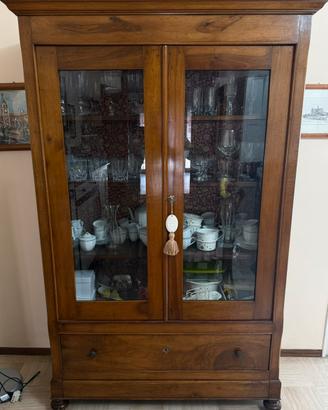 Vetrina legno antico  '800