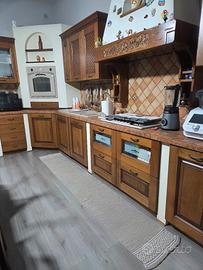 cucina in finta muratura 
