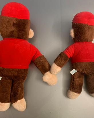 CURIOUS GEORGE, due Peluche della Serie TV