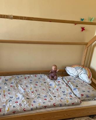 Letto montessoriano monlitcabane