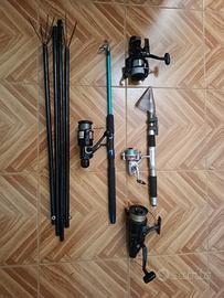 materiale pesca in buono stato