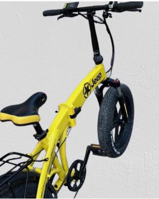 Bici elettrica pieghevole jeep