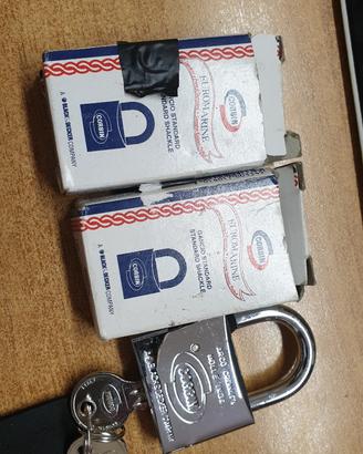 Lucchetti con unica chiave CORBIN EUROMARINE 40 mm