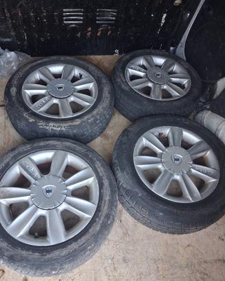 4 cerchi in lega 15" fiat lancia 