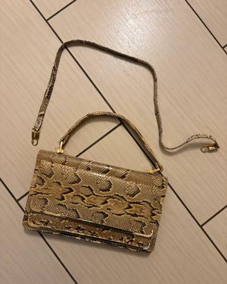 Borsa vintage pitone