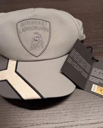 Cappello Lamborghini Grigio Nuovo con Cartellino