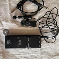 Microfono AKG 408 per rullante