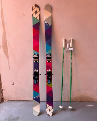Sci Völkl Pyra 163 cm Freestyle Twin Tip Donna