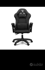 sedia da gamer nera