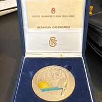 Medaglia calendario 1994 ipzs arg.986 60g