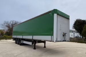 Semirimorchio Viberti asse Sterzante Telaio zincat