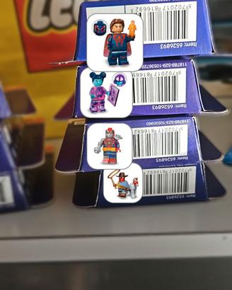 Lego minifigures Spider-Man spiderverse