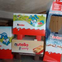 Cartonati espositori Nutella Kinder x Feste a Tema