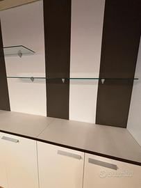 Mensola in vetro