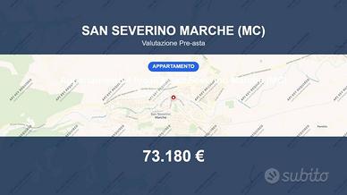 Immobile in asta di 88 m² a San Severino Marche