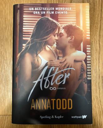 Libro “After”-Anna Todd (Romanzo Bestseller)