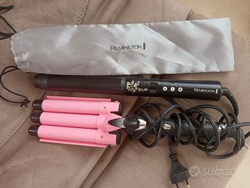 piastra arriccia  capelli+piastra per fare le onde