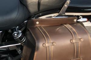 Borsa laterale Vero cuoio dyna