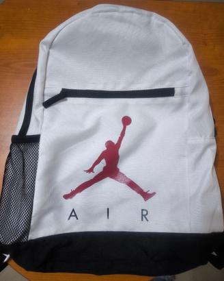 zaino jordan air bianco / nero
