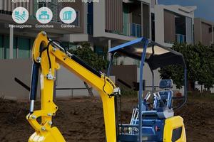 Miniescavatore nuovo Nicosail OKW15N