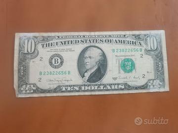 Bancnote 10 Dollars 1988 a
