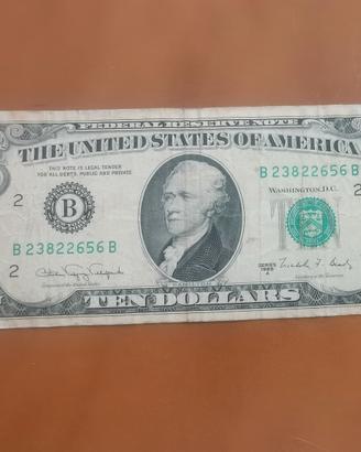 Bancnote 10 Dollars 1988 a