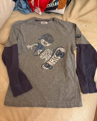 Maglietta manica lunga bambino