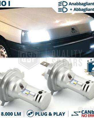 Lampadine LED H4 per RENAULT CLIO 1 Luce Bianca
