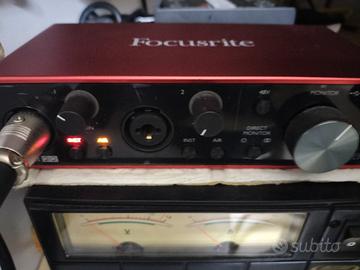 Scheda audio focusrite