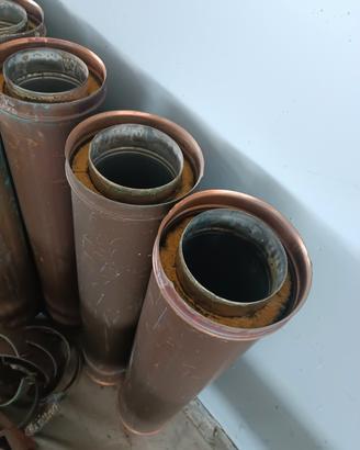 canna fumaria rame coibentati 125 diam