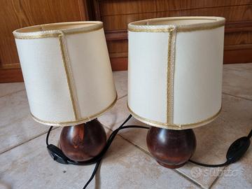 2 lampade per comodino 