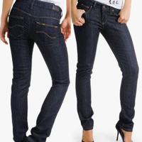 jeans Lee Norma W30 L33 nero grigio 