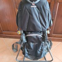 zaino portabimbo Deuter kid comfort I black
