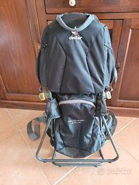 zaino portabimbo Deuter kid comfort I black