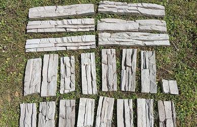 Pietra ricostruita stock