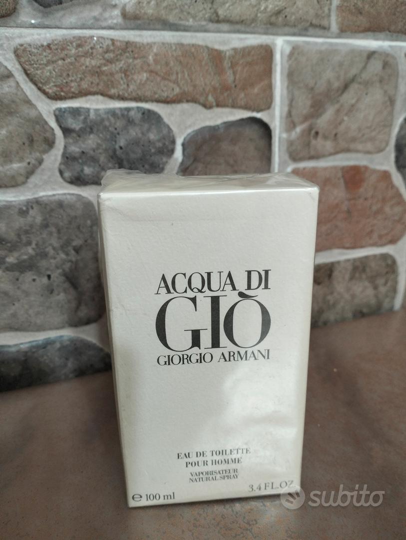 Profumo Acqua di Giò uomo 100 Abbigliamento e Accessori In