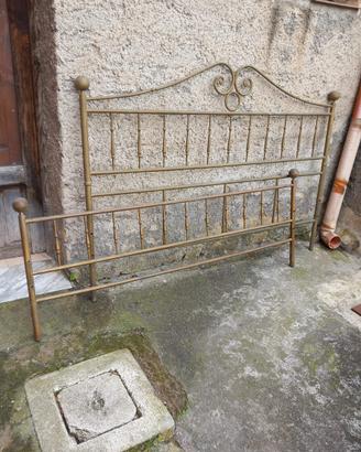 Testata letto in ottone
