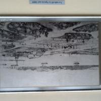 Quadro in argento due torri